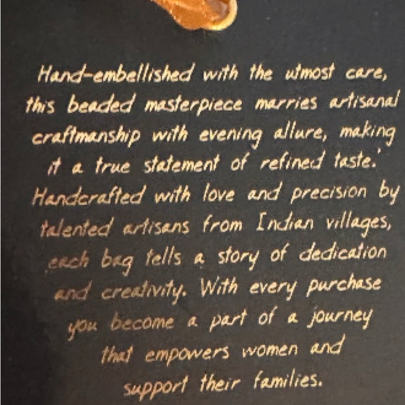 Rare!! Viral TikTok TJMAXX Made in India Beaded Leopard Print with Bees - Picture 5 of 6